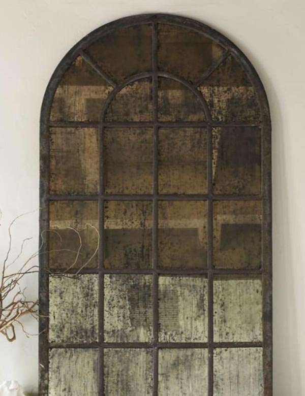 Техники создания эффекта старения зеркала