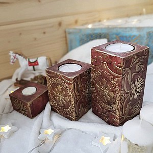 Трафарет - Легенда круг - Фотография интерьере 4