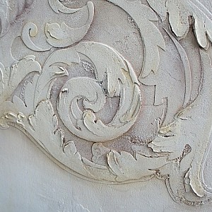 Трафарет - Жозефина - Фотография интерьере 3