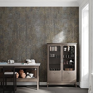 Трафарет - Асатур безшовный - Фотография интерьере 3