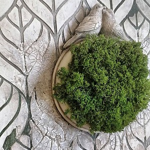 Трафарет - Липа без шва - Фотография интерьере 7