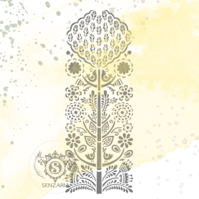 Трафарет - Волшебное дерево