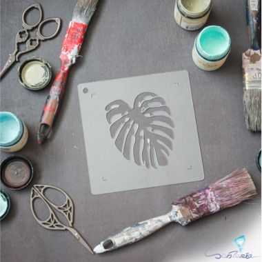 Трафарет - Монстера Трафарет - Монстера