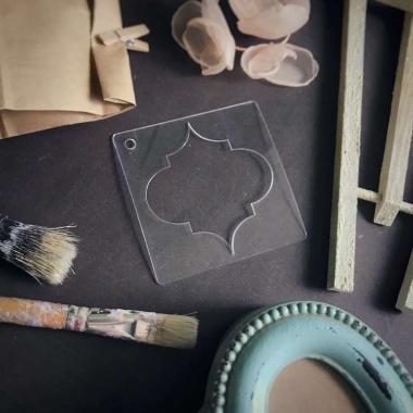 Трафарет - Марокко фрагмент Трафарет - Марокко фрагмент