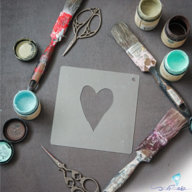 Трафарет - Сердце