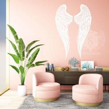 Трафарет - Серафим крыло Трафарет - Серафим крыло