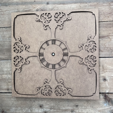 Мастер-класс - Зеркальные часы "Матильда" Мастер-класс - Зеркальные часы "Матильда"