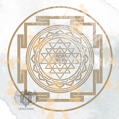 Трафарет - Шри Янтра инверсия